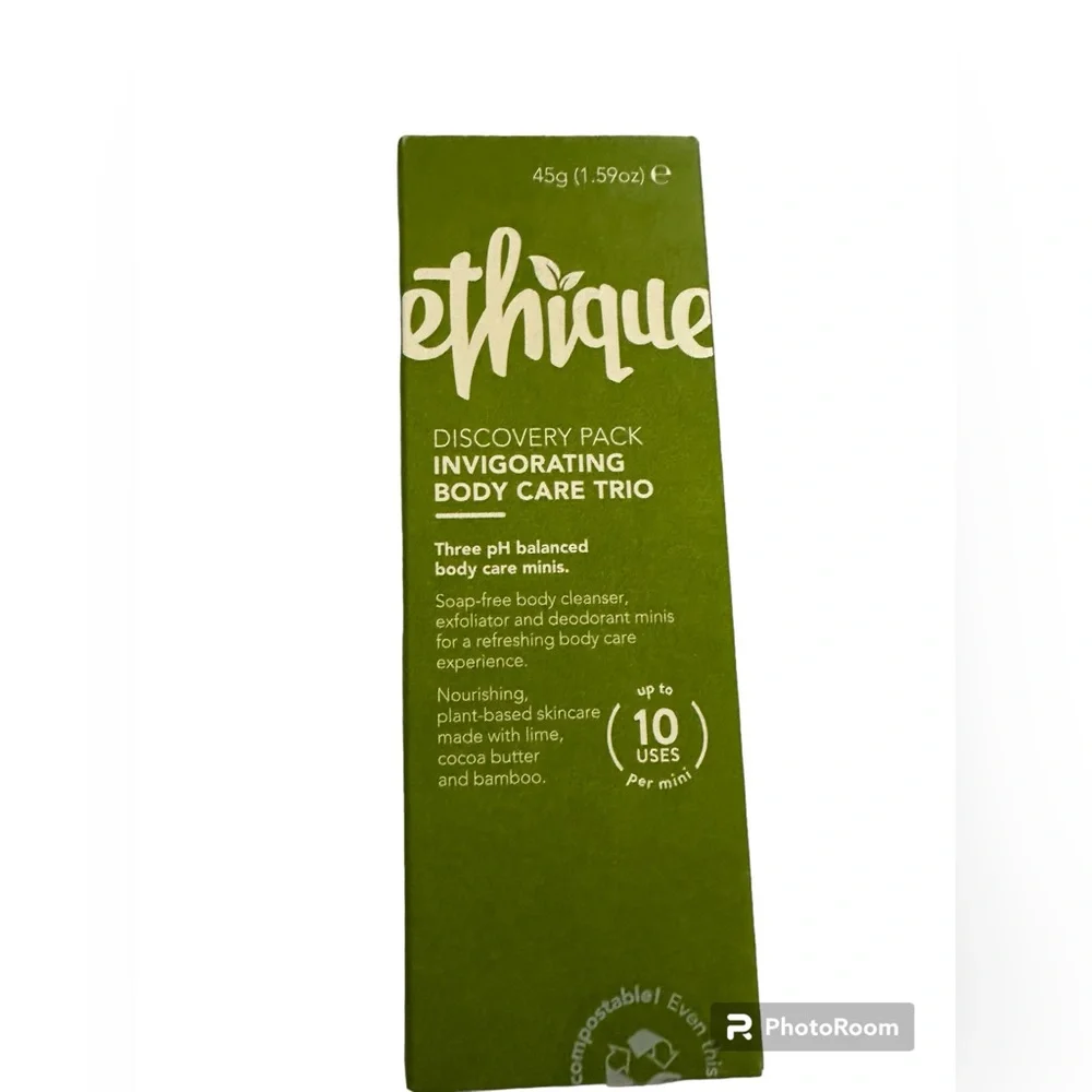 Ethique Discovery Pack Invigorating Body Care Trio with 3 products